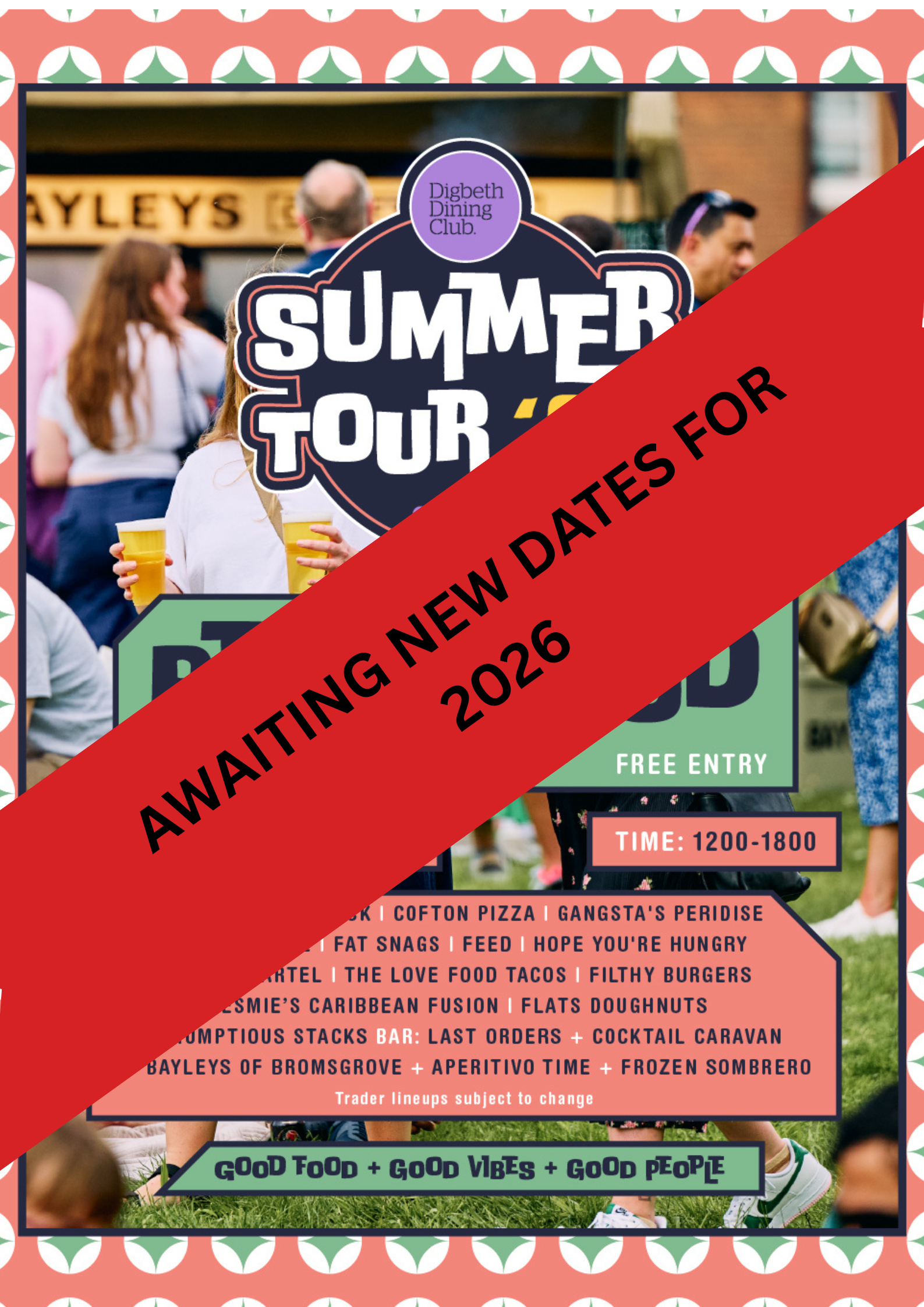 AWAITING NEW DATES FOR 2026